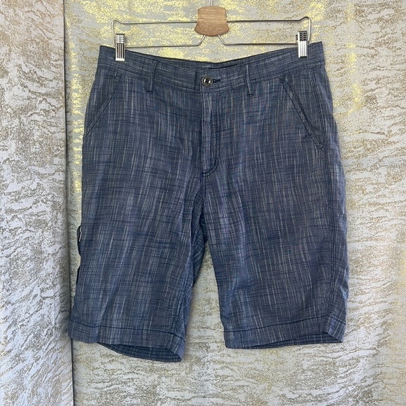 Guess Blue/White Designer Summer Boat Shorts Size 32 - Picture 3 of 15
